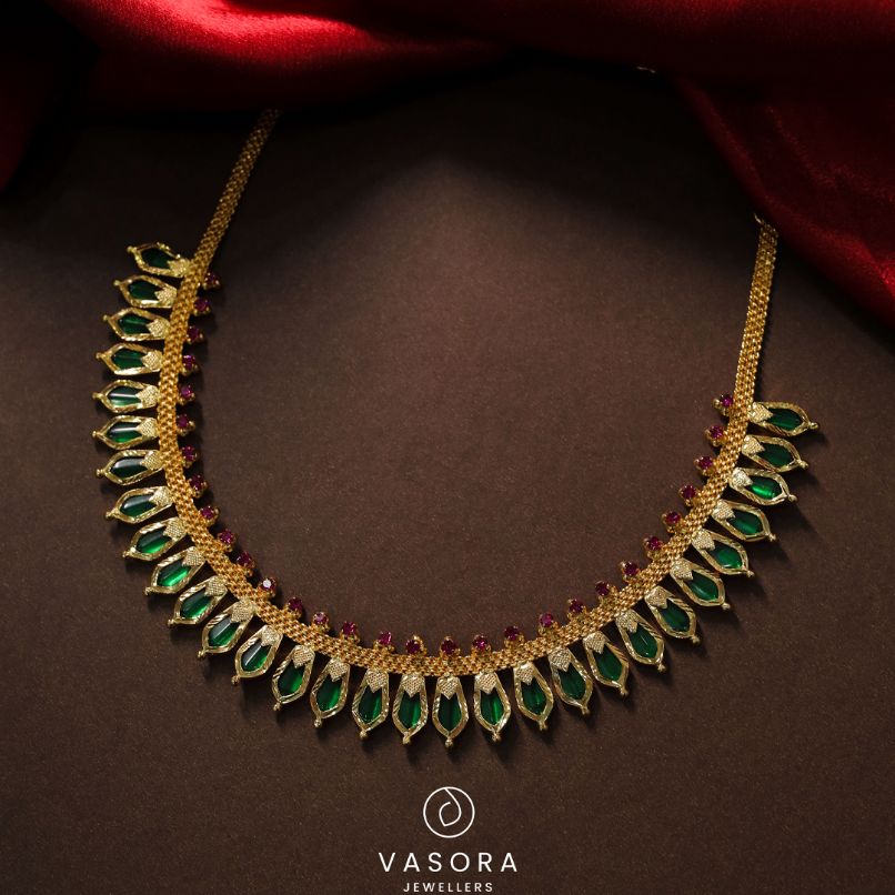 Gold Plated Traditional Necklace