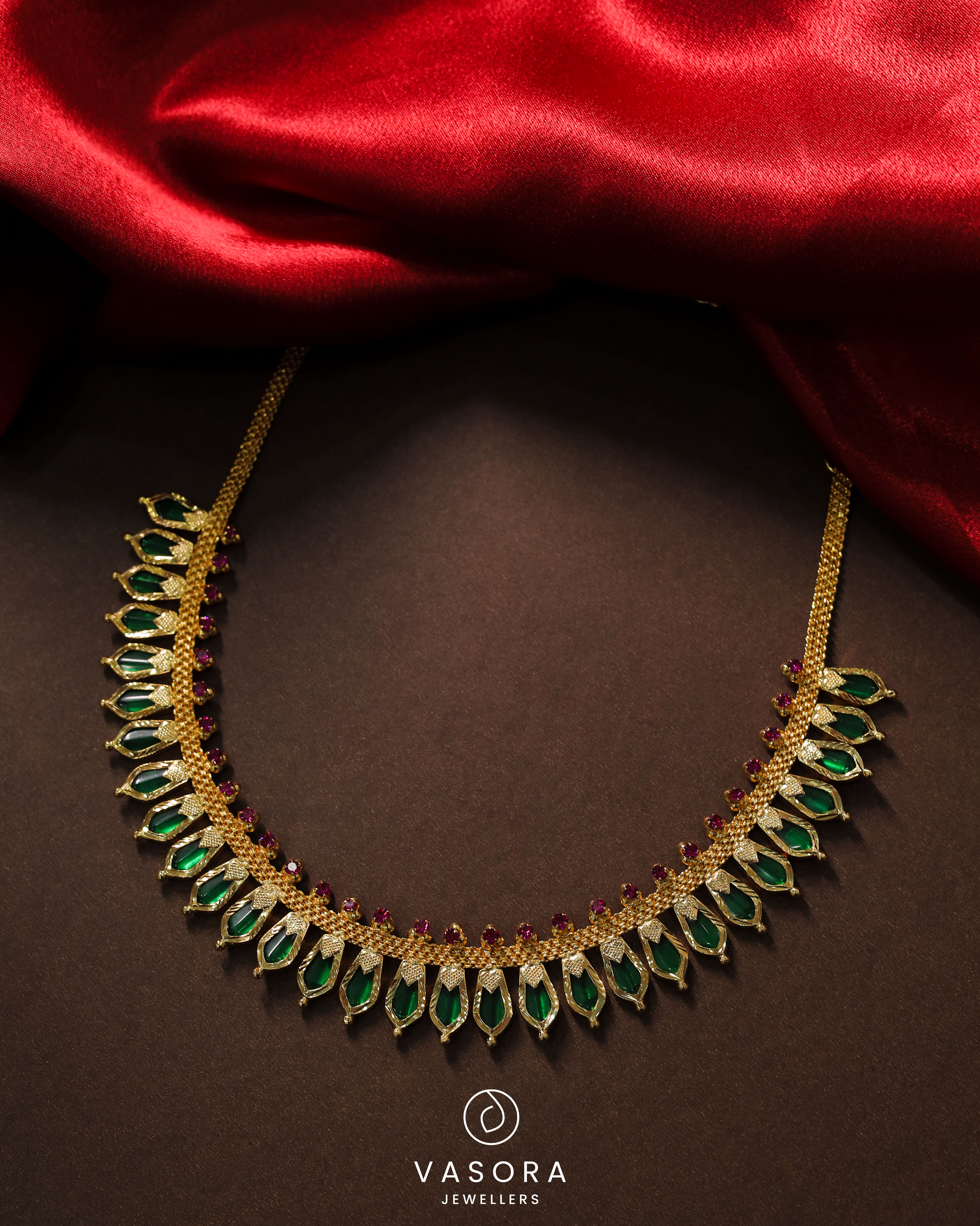 Gold Plated Traditional Necklace