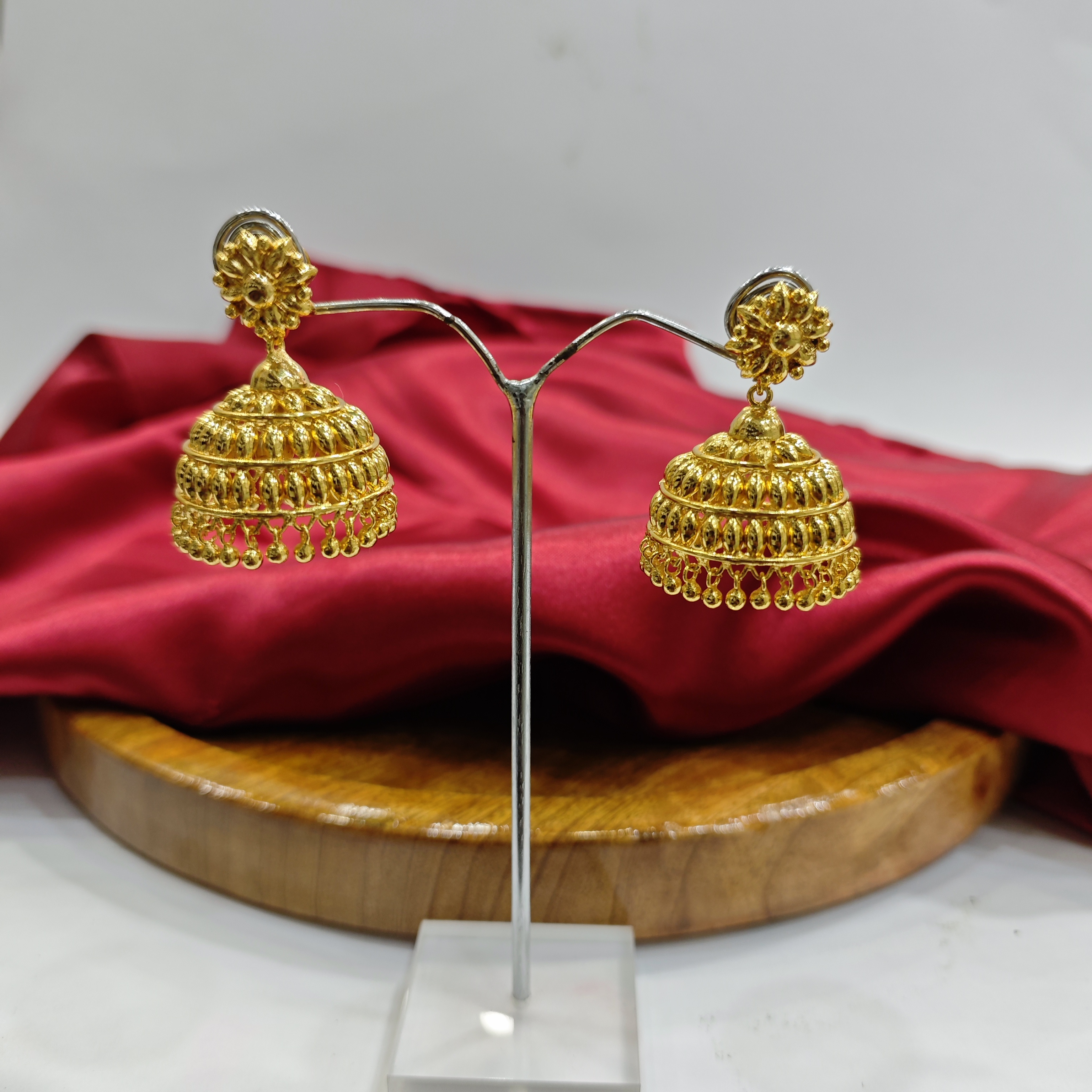 Vasora Traditional nelluJhumka Earrings