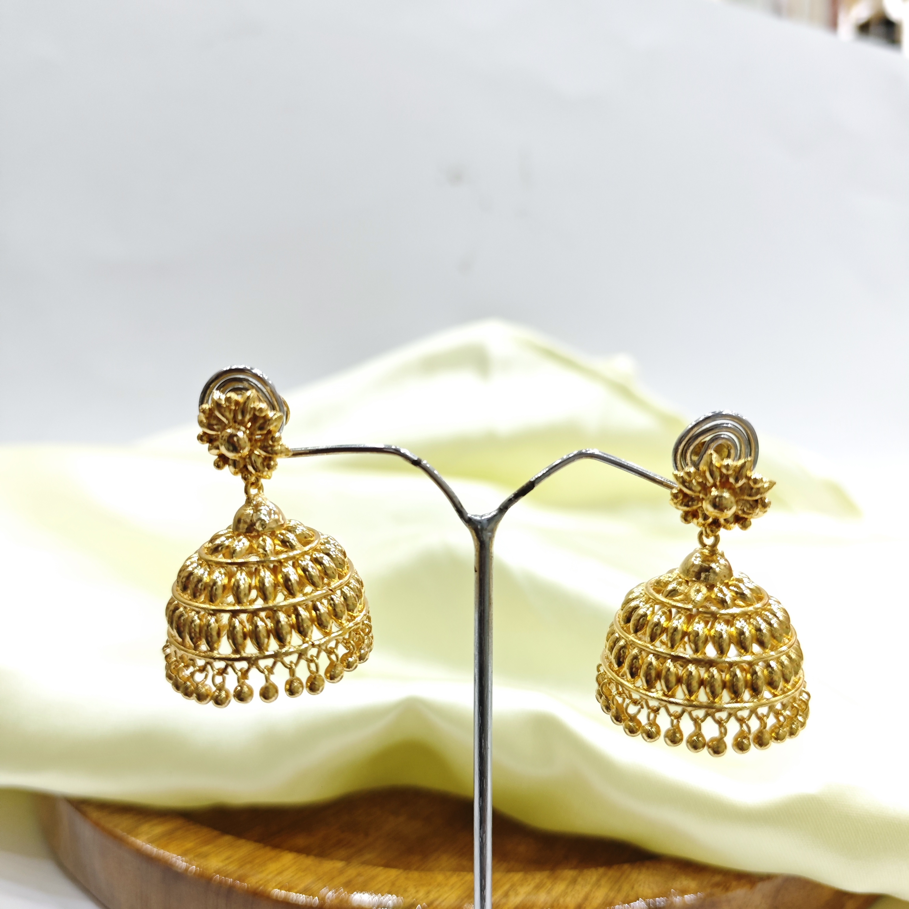 Vasora Traditional nelluJhumka Earrings