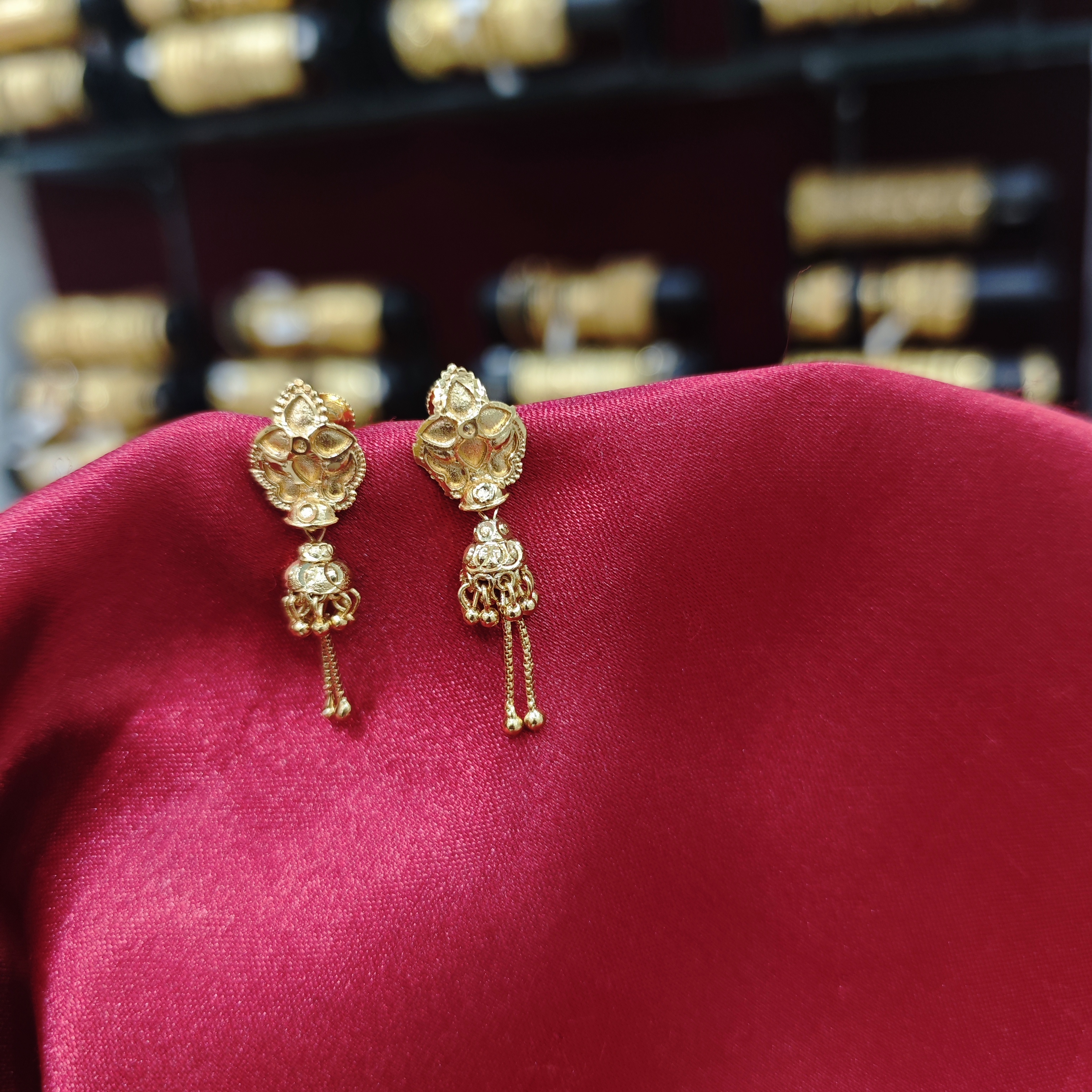 Gold plated small size jimukka plain